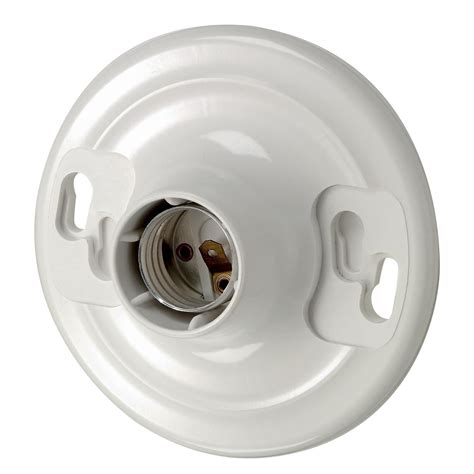 electrical metal outlet box lampholder & box cover kit|Leviton 8829.